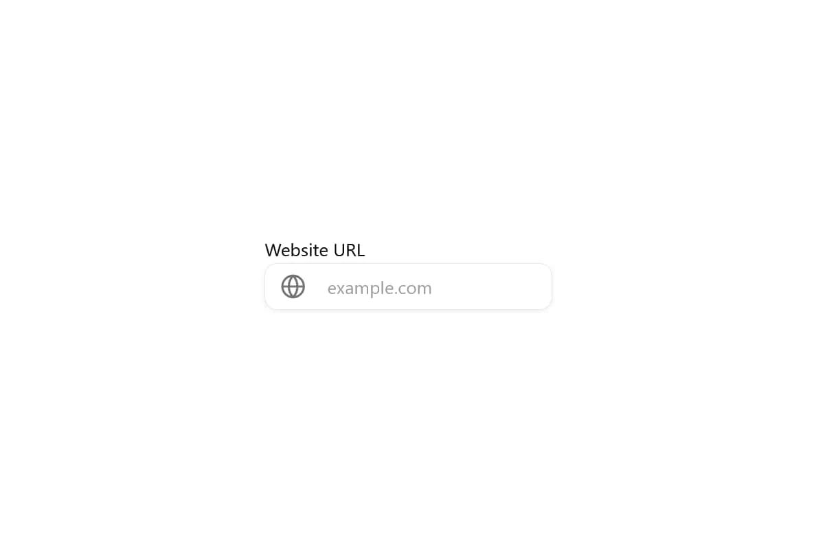 URL Input