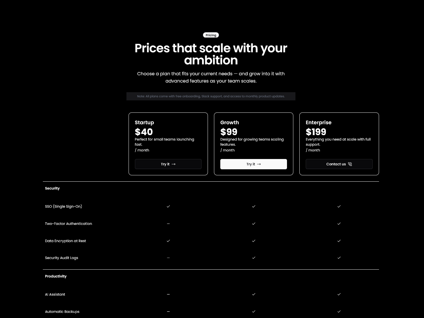 Pricing 02